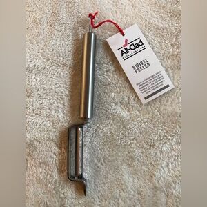 All-Clad Stainless Steel Swivel Peeler - Silver